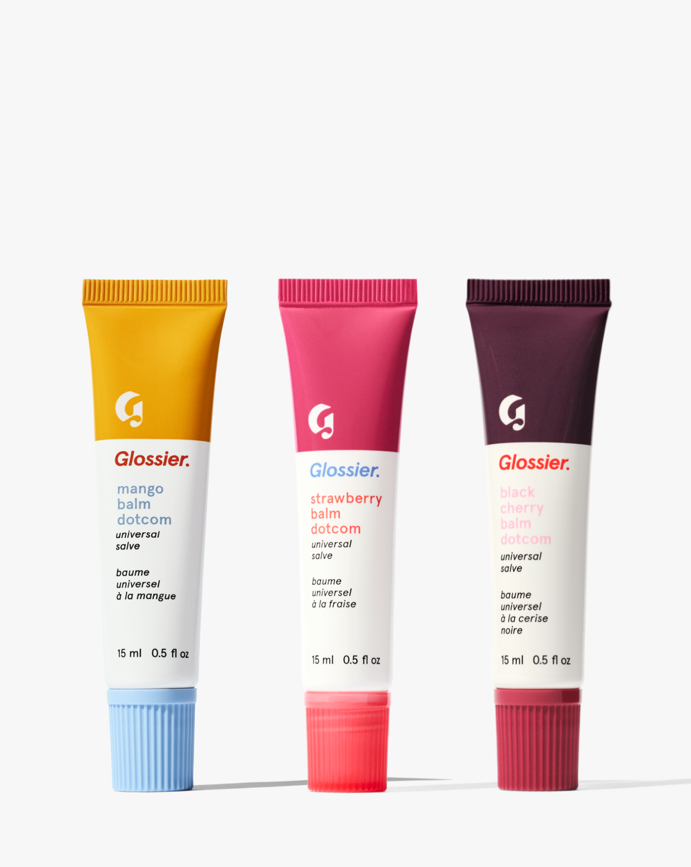 Three pack of Glossier deals balm dotcom