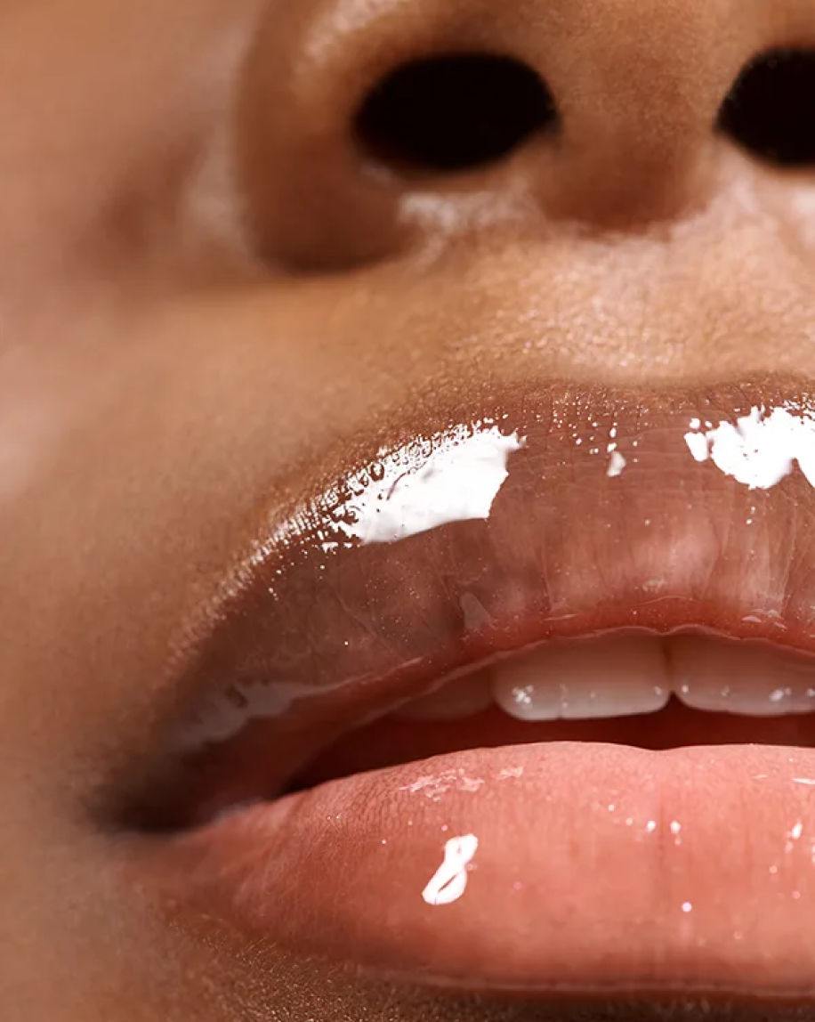 3 Kinds Of Fruit Flavor Mirror Water Lip Oil Lip Gloss Toddler Lip