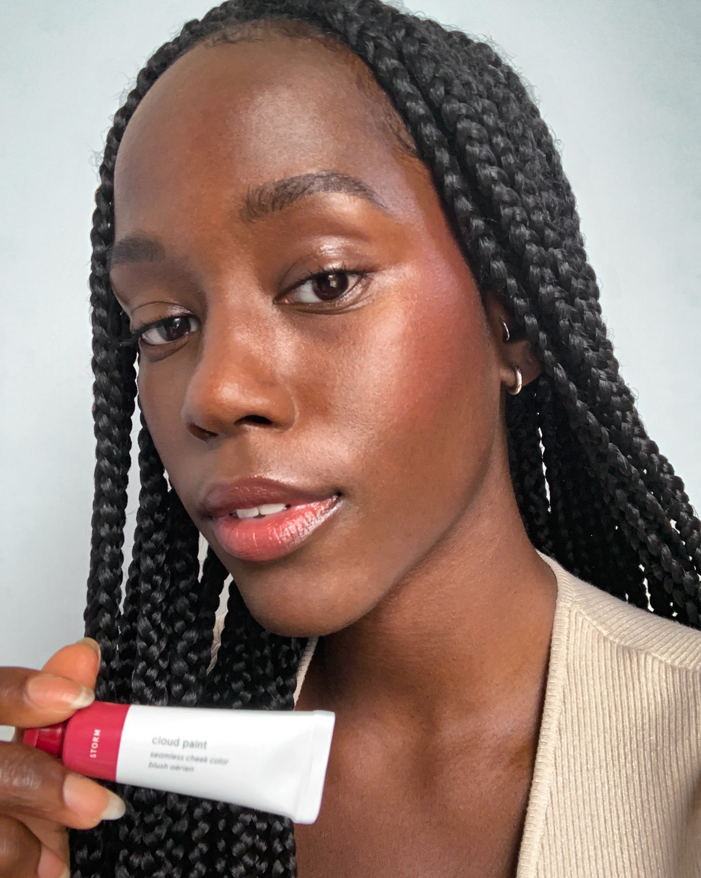 Get a Natural Flush with Glossier Cloud Paint in Beam 0.33 fl oz / 10 ml